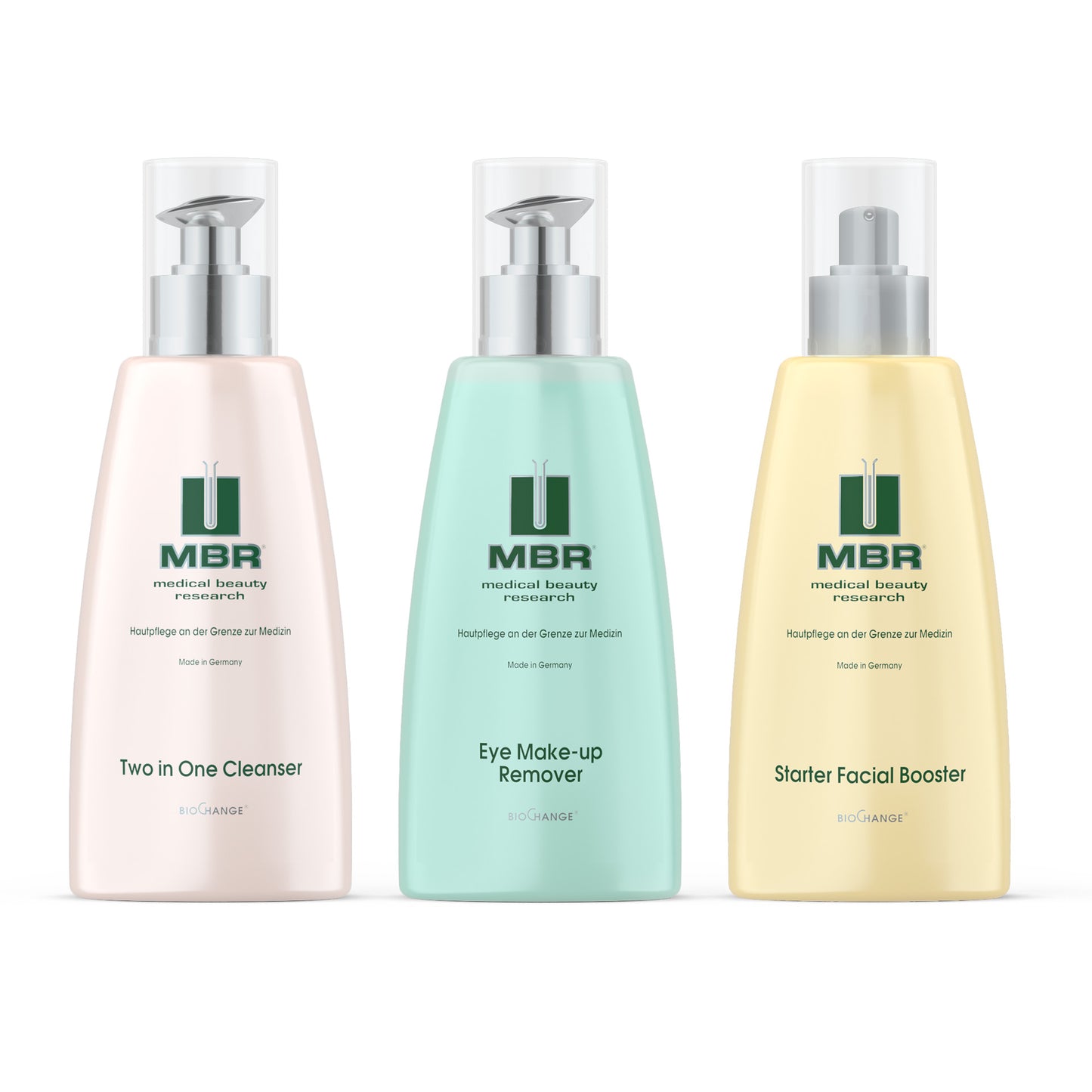 Starter Set - Two in One Cleanser / Eye Make up Remover / Starter Facial Booster